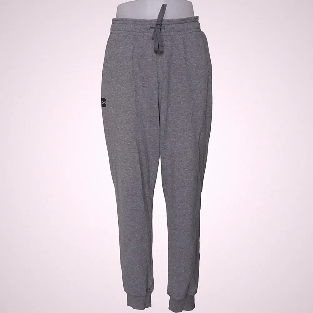 Under Armour, Jogginghose, Größe: L, Grau, Einfarbig, Sweat, Herren #pYT