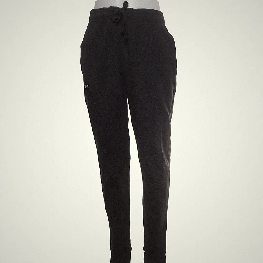 Under Armour, Jogginghose, Größe: L, Schwarz, Baumwolle, Einfarbig, Sweat #OtR
