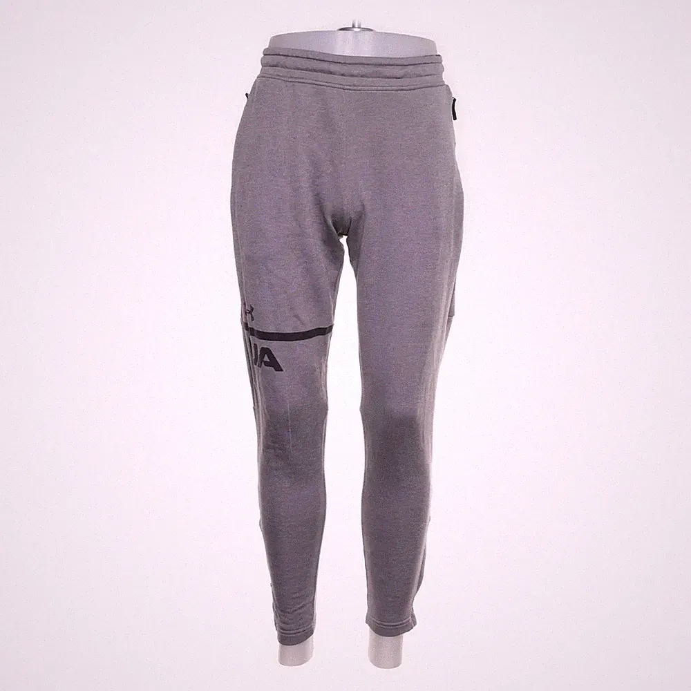 Under Armour, Jogginghose, Größe: S, Grau, Print, Sweat, Herren #Drk