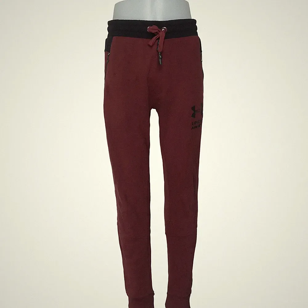 Under Armour, Jogginghose, Größe: S, Rot, Baumwolle, Einfarbig, Herren #OfP