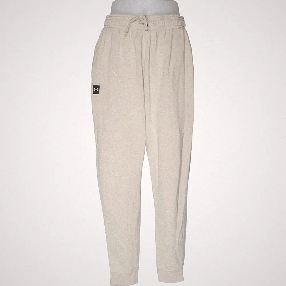 Under Armour, Jogginghose, Größe: XL, Beige, Baumwolle/Polyester, Einfarbig #8FS