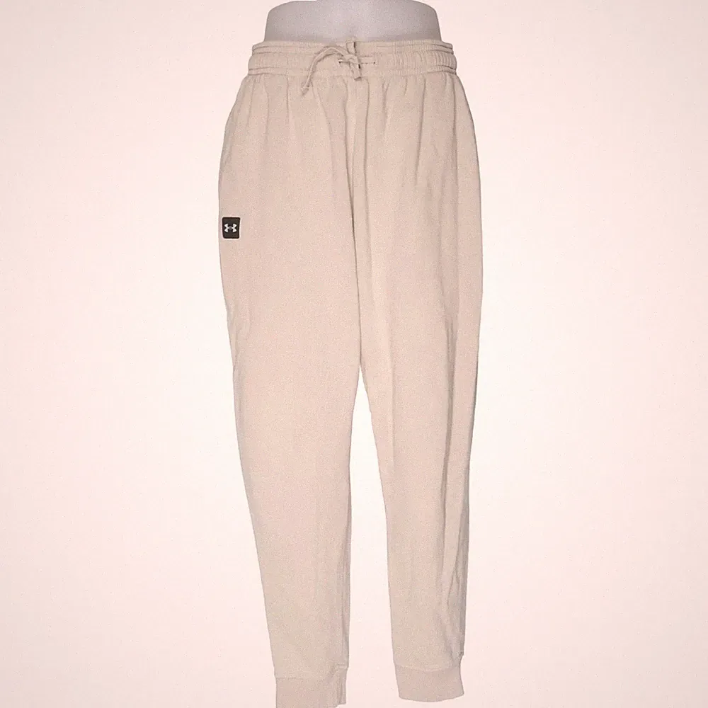 Under Armour, Jogginghose, Größe: XL, Beige, Baumwolle/Polyester, Einfarbig #8FS