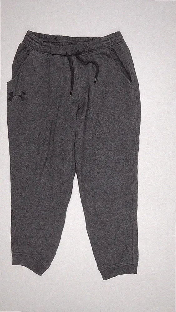 Under Armour Jogginghose Herren grau L Fleece Sporthose