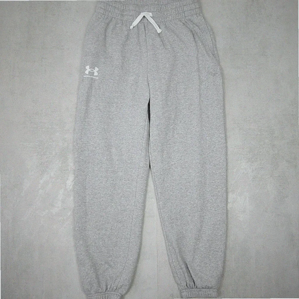 Under Armour Jogginghose Herren S Grau Loose Fit Sportwear Tapered Logo