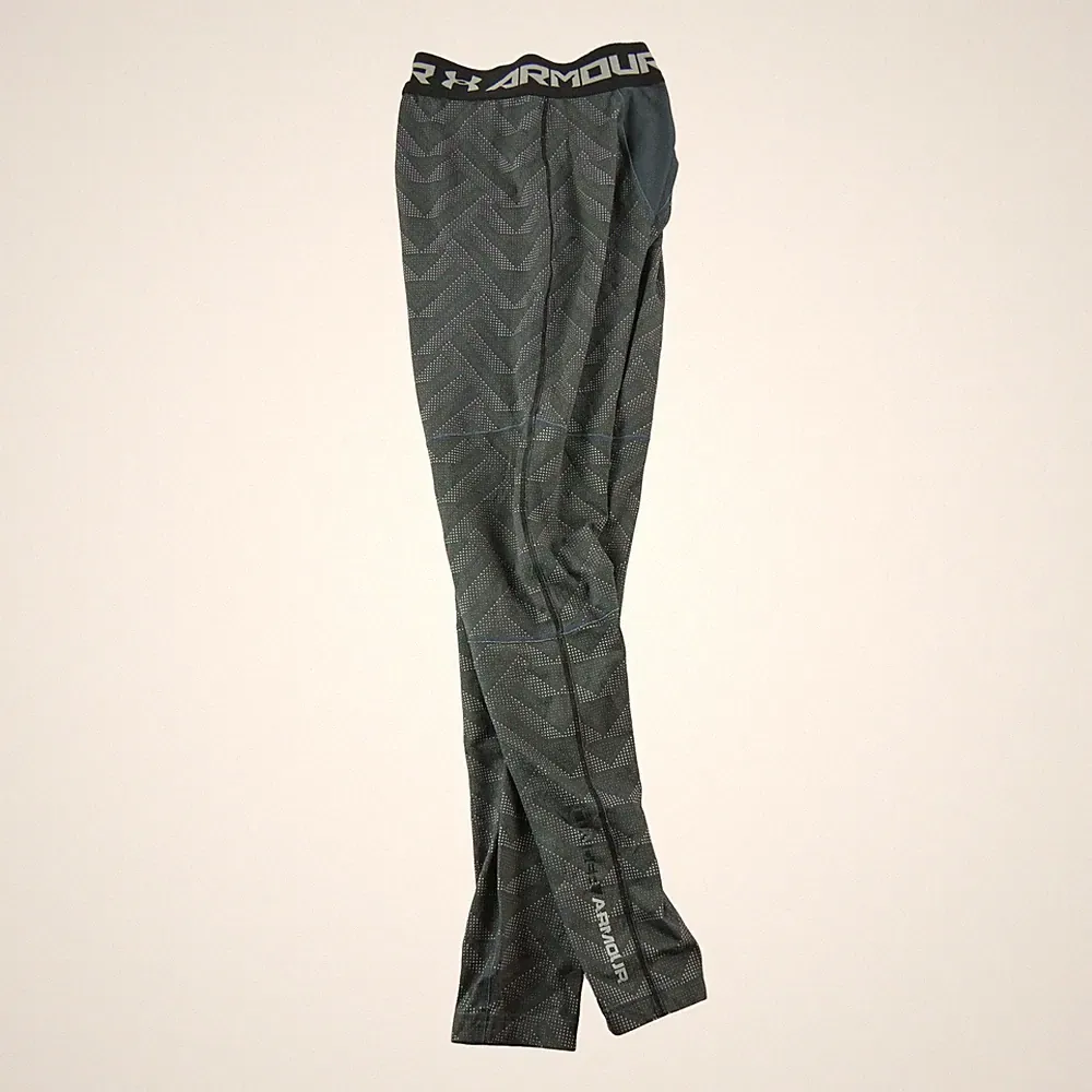 Under Armour Laufleggings Herren Grau Größe XS #QWE4267