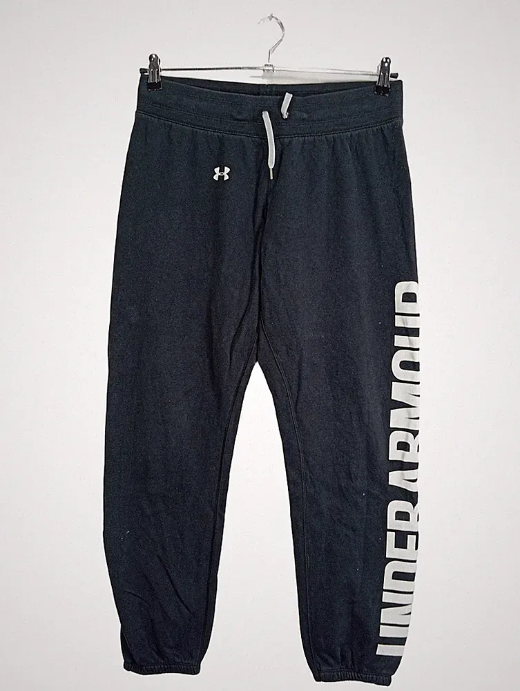 Under Armour Loose Fit Jogger Herren Jogginghose Schwarz Gr. 48 M Schriftzug