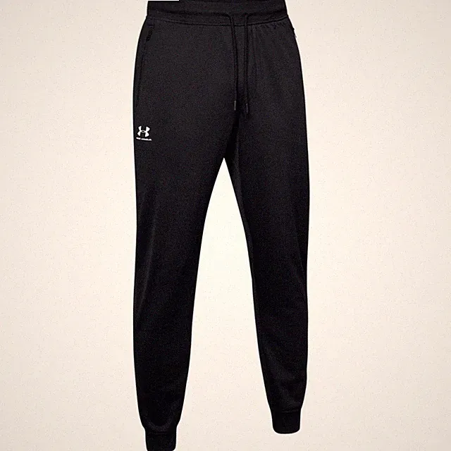 Under Armour SPORTSTYLE TRICOT JOGGER Black / / White