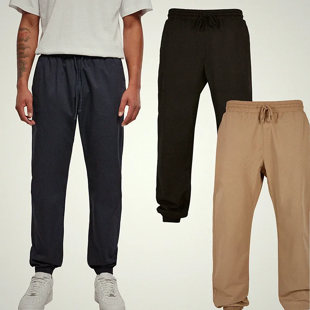 Urban Classics Basic Jogg Pants Jogginghose Bund elastisch Kordelzug Regular Fit
