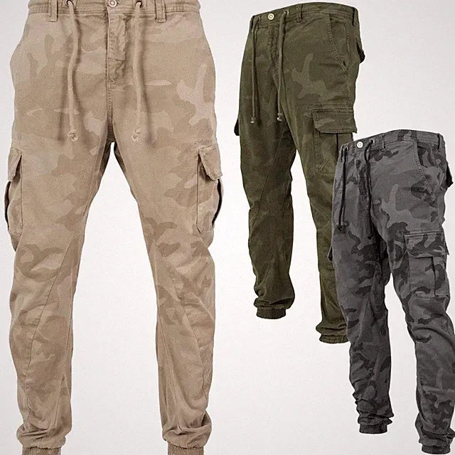 Urban Classics - Camo Cargo Jogging Army Hose