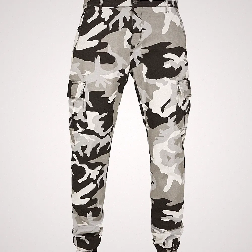 Urban Classics Camo Cargo Jogging Pants Freizeit Herren Stoffhose Camouflage -38