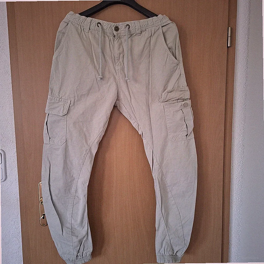 Urban Classics Cargo Jogging Hose Beige Herren Gr. L