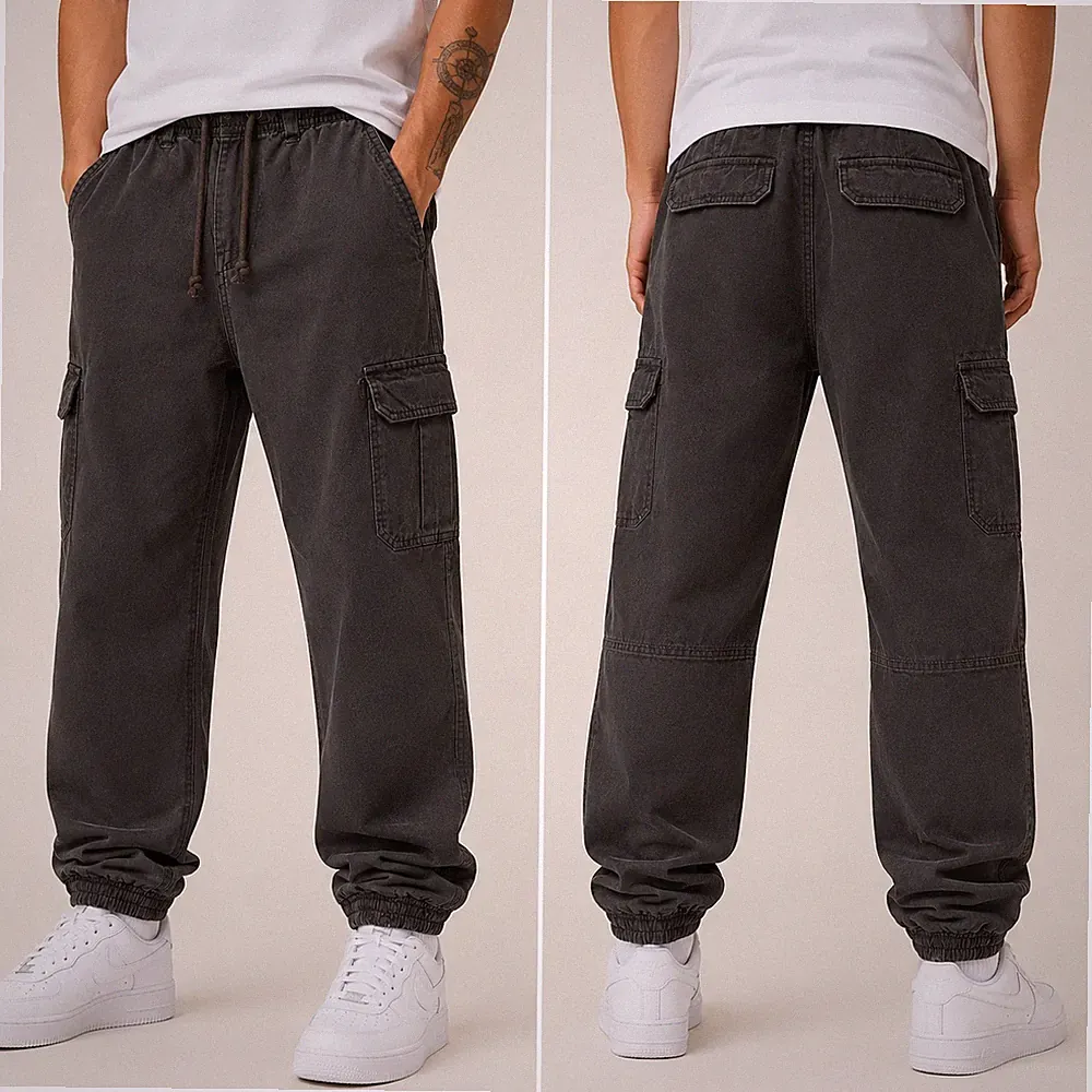 Urban Classics Cargo Jogginghose Herren M Grau Cargo Pants Jogger Neu mit...