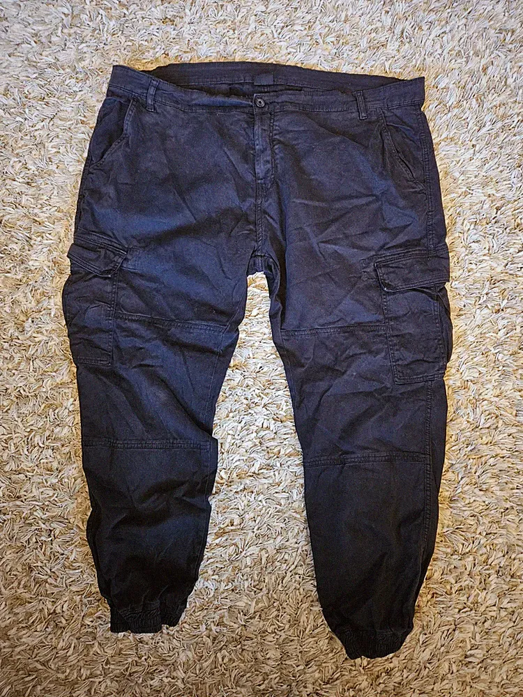 Urban Classics Cargo Twill Jogging Hose W 44 L30 schwarz