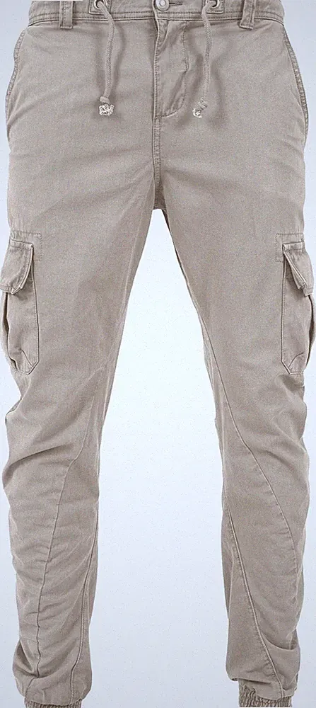 Urban Classics Cargohose Herren Cargo Jogging Pants sand
