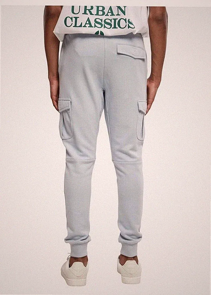 Urban Classics Cargohose Jogginghose Grau S/M