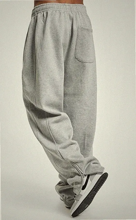 URBAN CLASSICS - GR. L - Jogginghose grau Streetwear