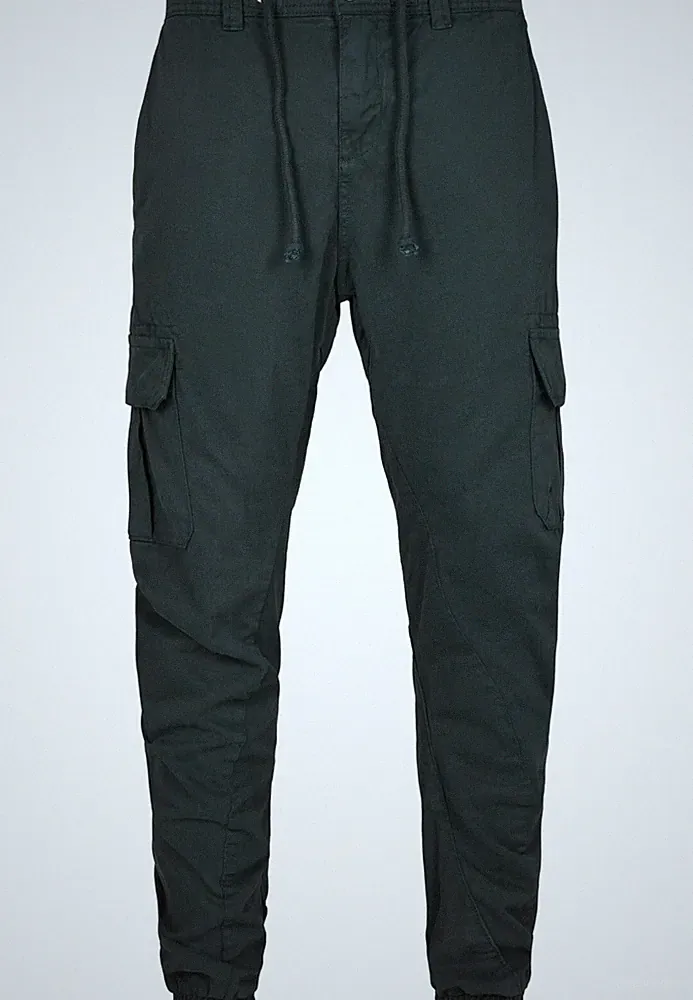 Urban Classics Herren Cargo Hose Röhrenhose Jeans Jogginghose Sweatpant Chino