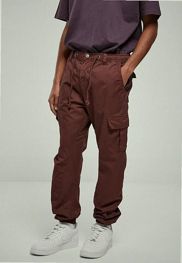 Urban Classics Hose Cargo Jogging Pants Cherry