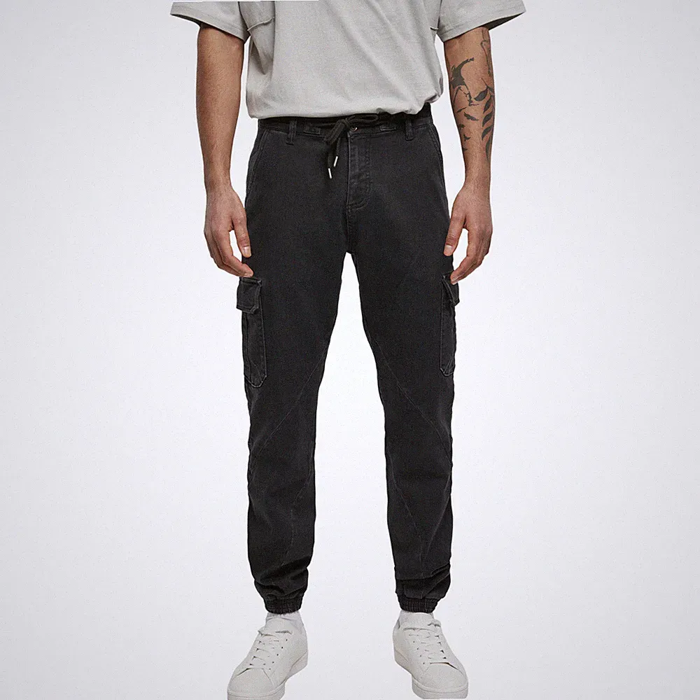Urban Classics Knitted Cargo Jogging Pants Hose Jogginghose cargo Style Taschen