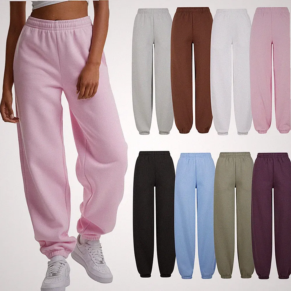 Urban Classics Ladies Fluffy Sweatpants Damen Jogginghose Loose Fit Tapered Neu