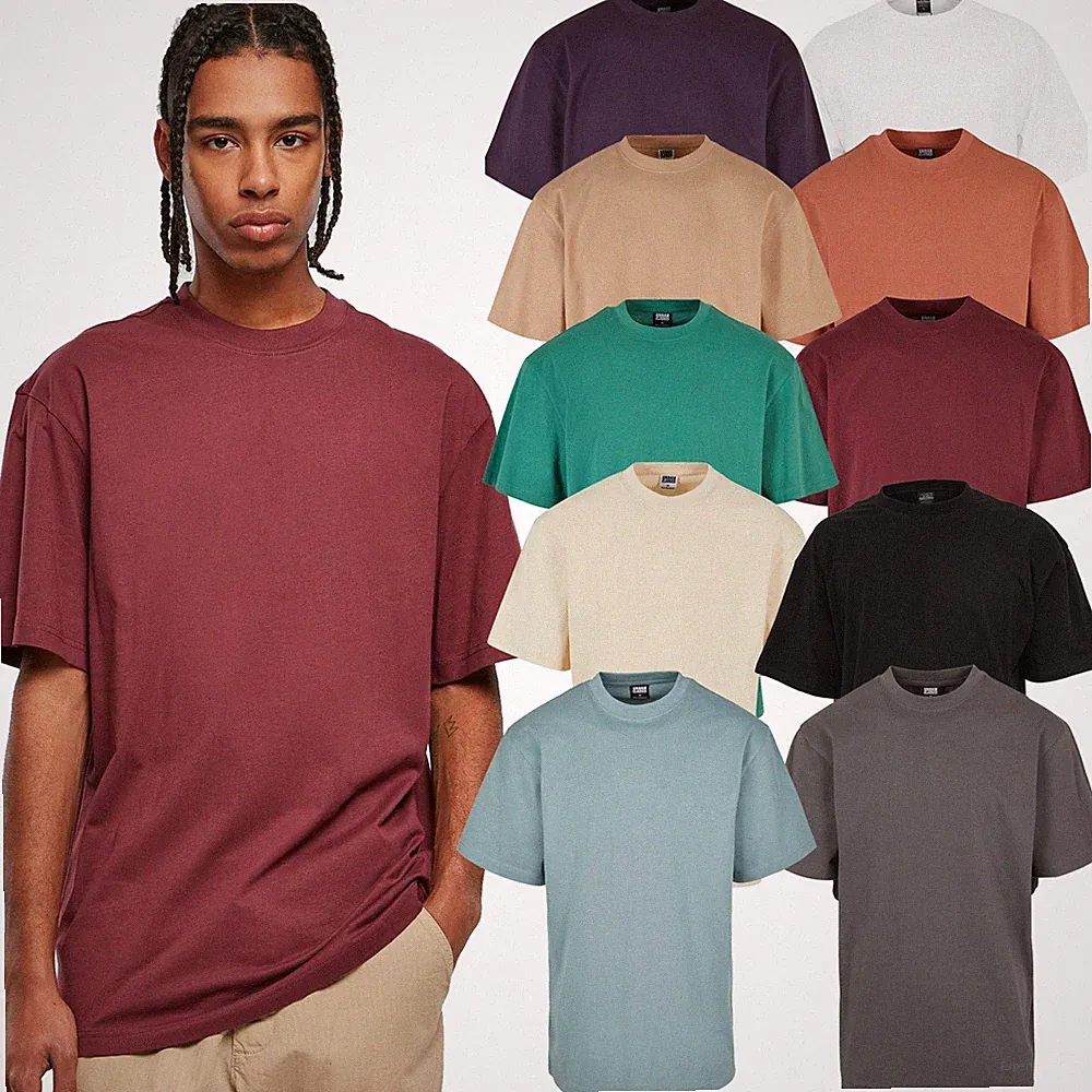 Urban Classics Tall Tee Herren Oversize T-Shirt extra lang geschnitten S-6XL