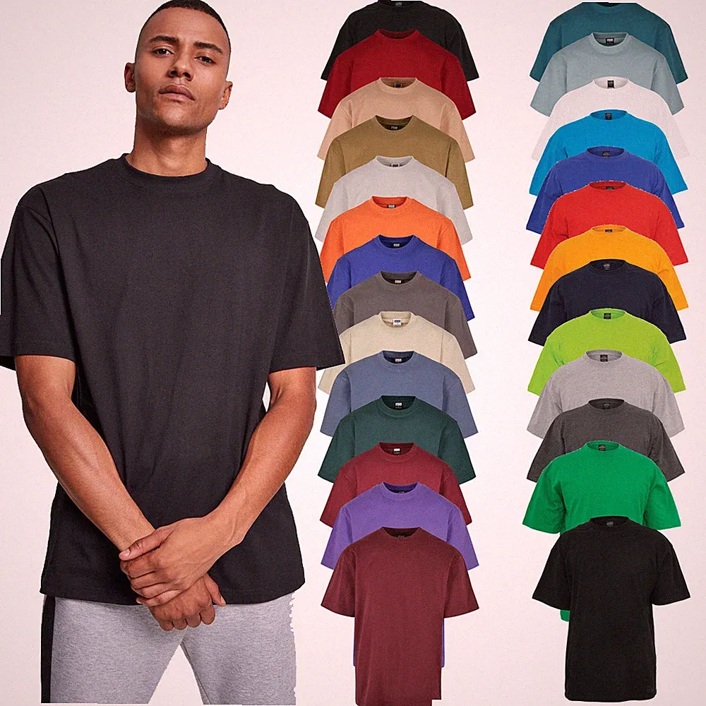 Urban Classics Tall Tee Herren T-Shirt extra lang geschnitten S-6XL Oversize