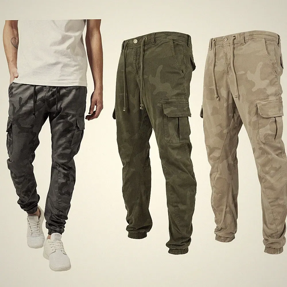 UrbanClassics Jogginghose Sweatpant Camo Cargo Jogging Pants Stretch camouflage