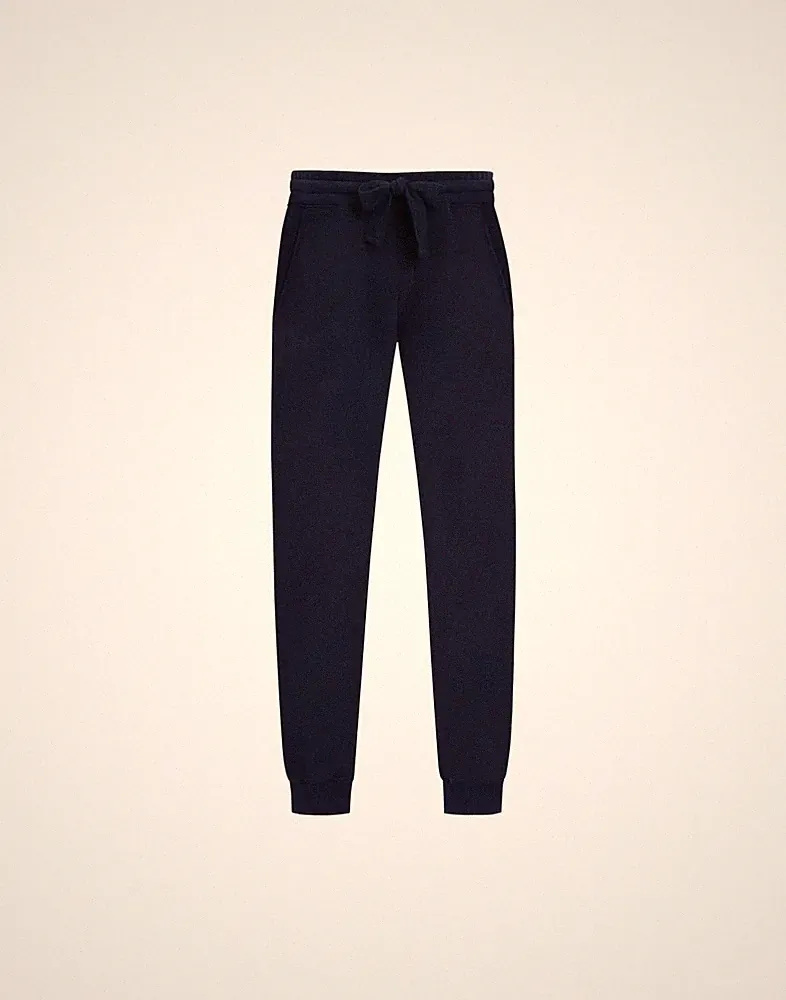 Vilebrequin Marineblau Solid Jogginghose aus Baumwolle für Herren Gr.XL
