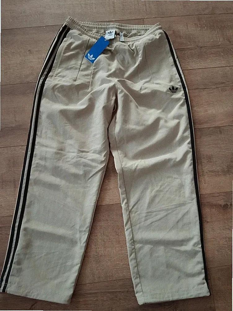 Vintage Adidas Firebird Original Trackpants Jogginghose Baggy Open Leg Gr.M Neu