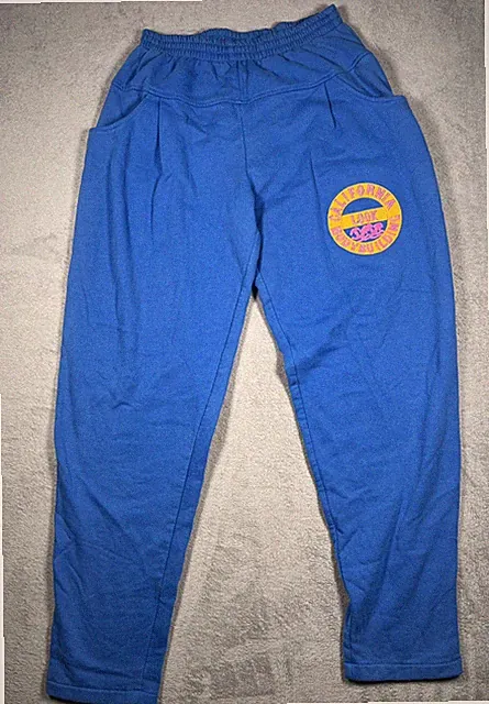 Vintage "California Look Bodybuilding" Training Pants - Size Large cargo baggy