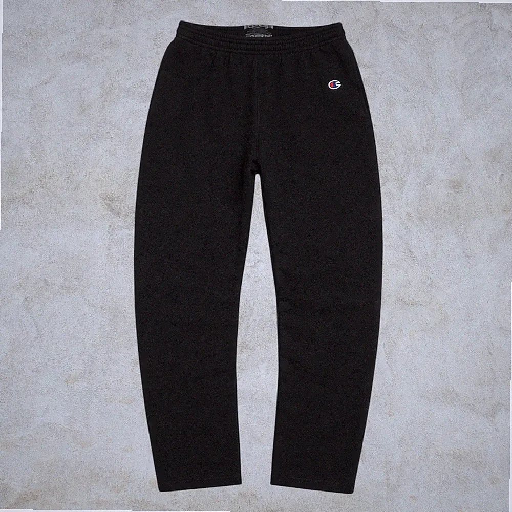 Vintage Champion Jogginghose Schwarz Open leg Gr. M
