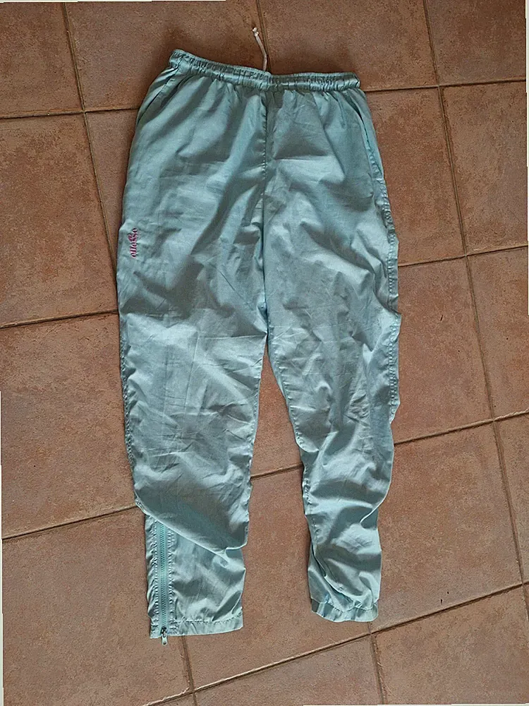 vintage Damen Jogginghose Ellesse Gr. 40 türkis