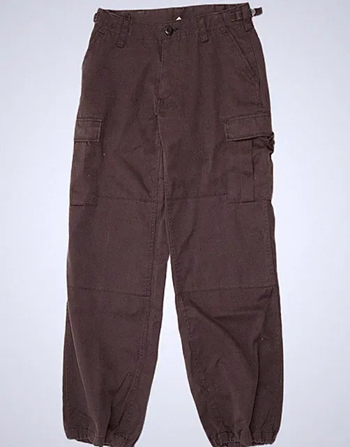 Vintage Herren Jogginghose Cargo Hose W28 L30 Grau CW13