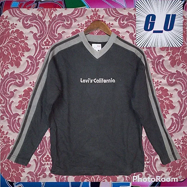 VINTAGE LEVI'S CALIFORNIA SWEATSHIRT S TRACKTOP SWEATSHIRT AMERICA LEGEND STREETWEAR