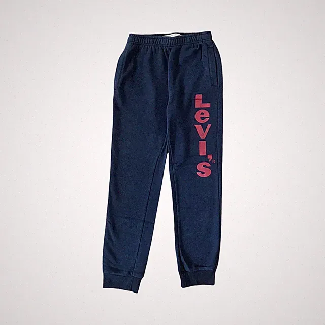 Vintage Levi’s Men's Jogger Blue Sweatpants Red Logo Men's Size Small Loungewear