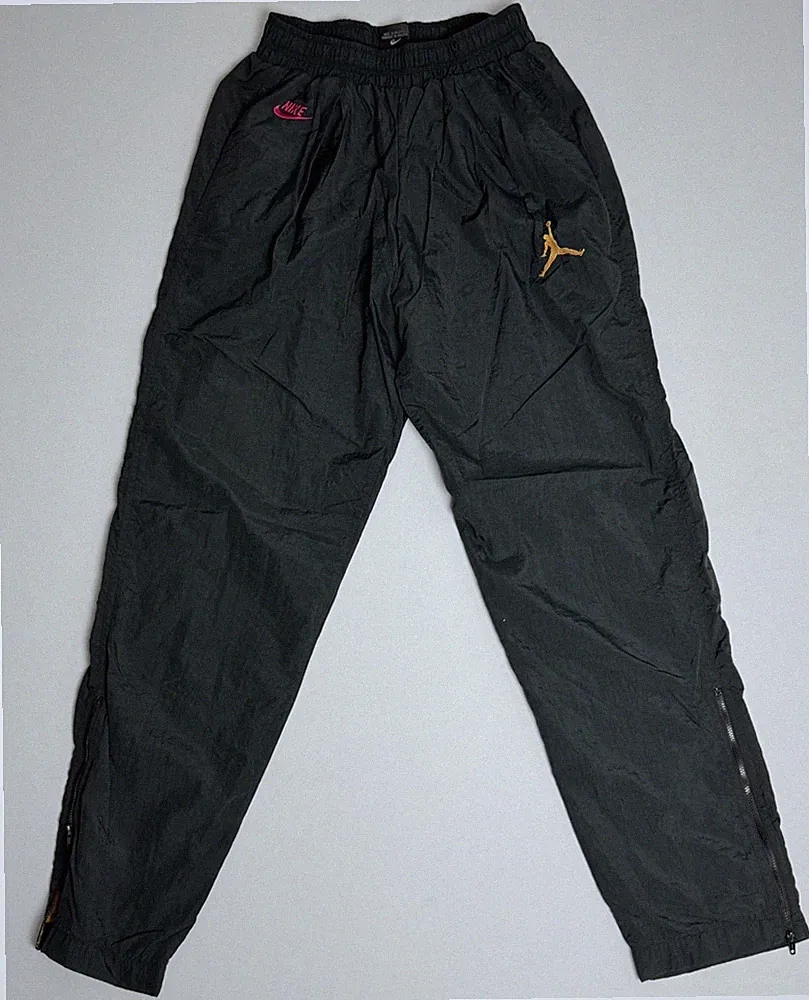 Vintage Nike Jordan Jogging GrS Sport Training Schlupf Hose Jogpants Jogger 9599