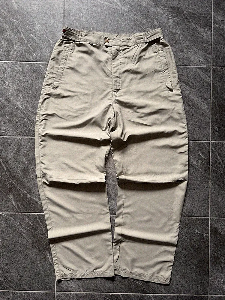 Vintage Reebok Hose / Trackpants Beige – Größe L