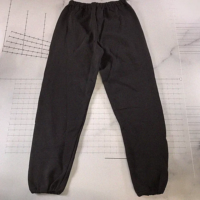Vintage Russell Athletic Sweatpants Herren S Schwarz NuBlend Fleece Kordelzug