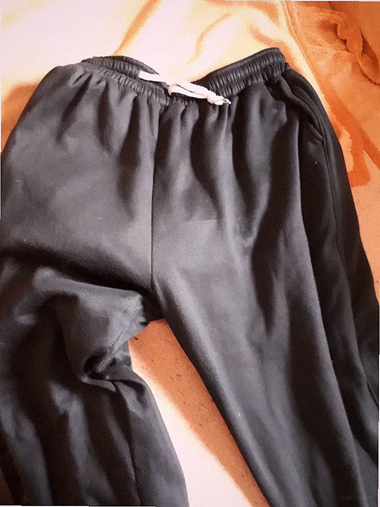 Warme Jogginghose Damen Thermofleece gefüttert warme Sweathose Gr. L
