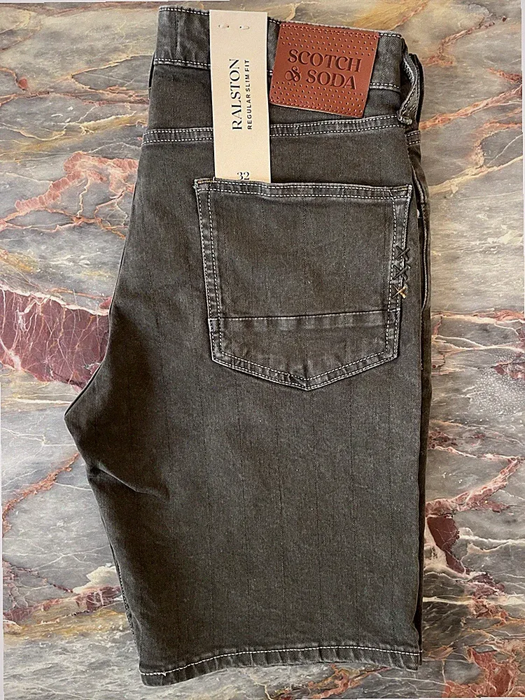 Weiße Jeansshorts SCOTCH & SODA Modell RALSTON - Größe 32