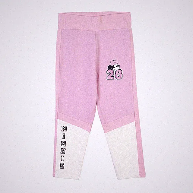 Weite French Terry Minnie Leggings PINK - 12 Jahre | DAMEN SCHWEIN