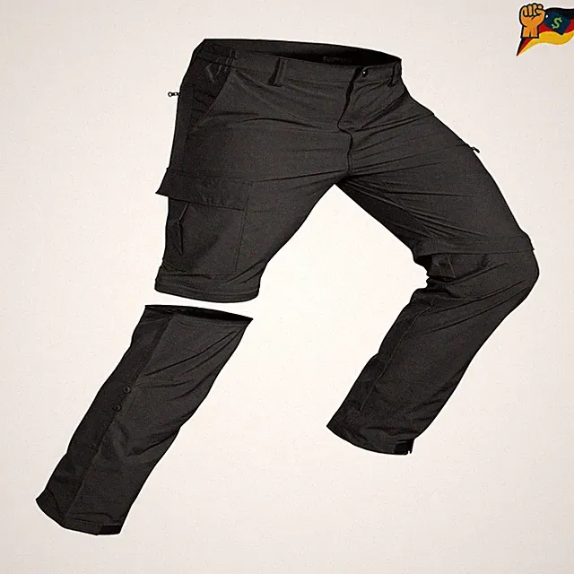 Wespornow Wanderhose Zip-Off 5 Taschen Trekkinghose