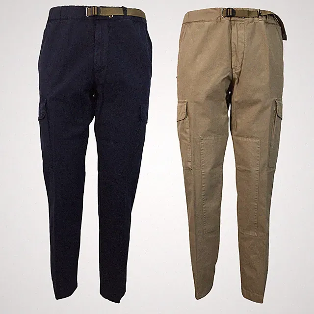 WHITE SAND Herren Chino Hose SU55 267 BRUCE 100% Baumwolle Beige
