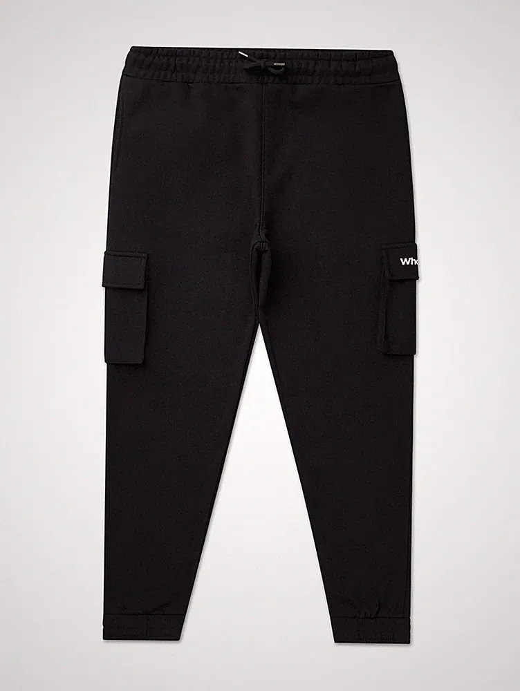 Who Shot Ya Classic Cargo Pants Herren Hose Jogginghose Jogger Schwarz Amstaff