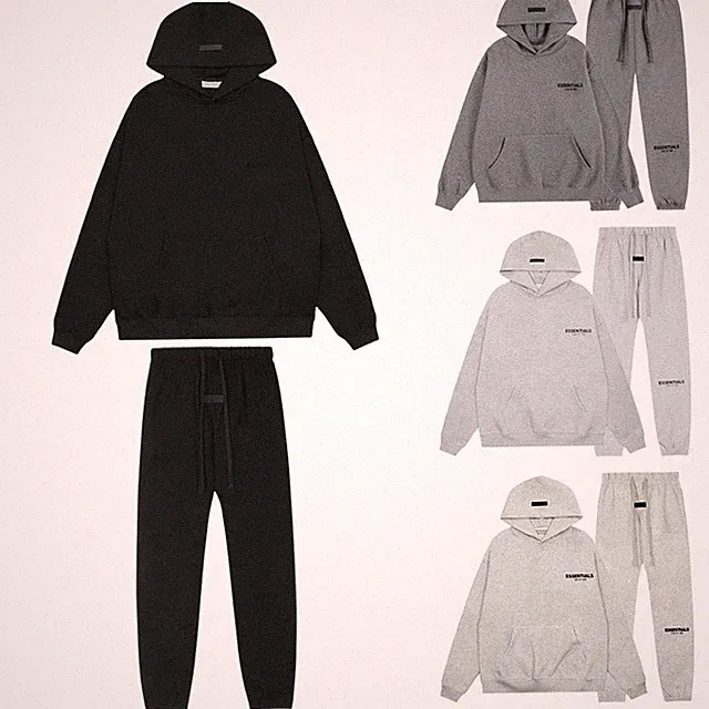 Winter Kapuzenpullover Hosen-Set Sport-Jogginghose Hoodie + Jogginghose