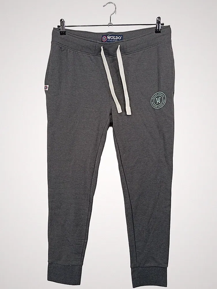 WoldoHealth Jogginghose Herren Grau Gr. 50 L Trainingshose Sportlich Freizeit