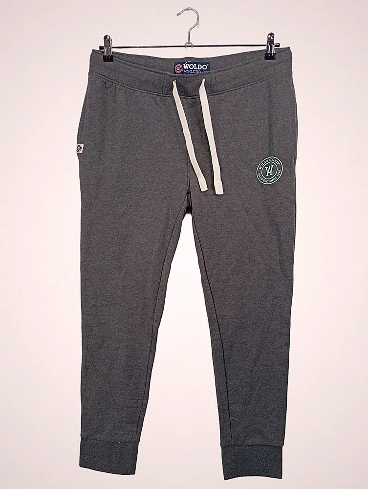 WoldoHealth Jogginghose Herren Grau Gr. 50 L Trainingshose Sportlich Freizeit