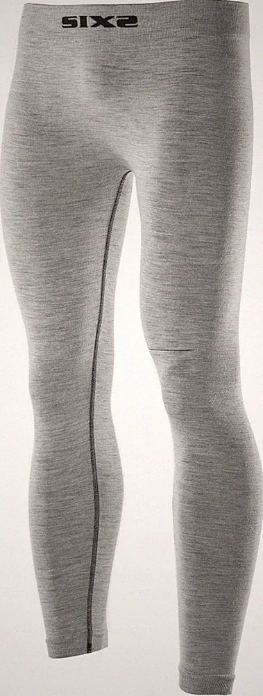 Woll Winter Unterhose Leggings Carbon Merino Wool Grau