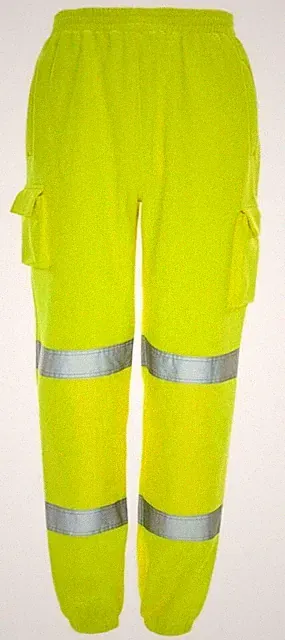 WORK WEAR HI VIS JOGGINGHOSE JOGGINGHOSE FLEECEHOSE SICHERHEIT SWEATHOSE