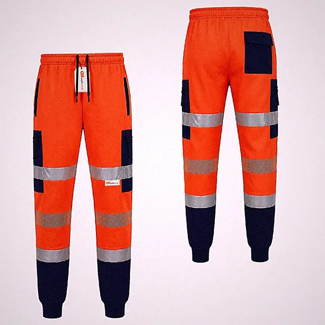 Workwear Hi-Vis Pro Safety Joggers Rail Spec EN ISO 20471 Reflective Arbeitshose